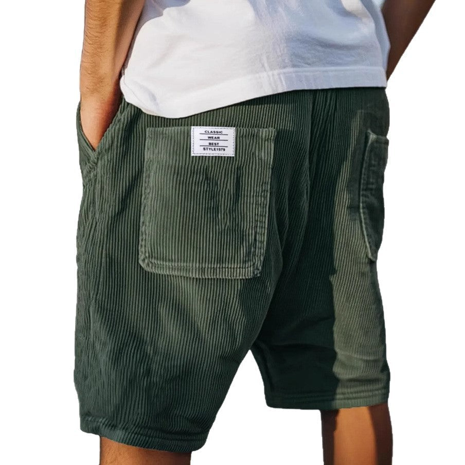 Victor – Stylish velour shorts