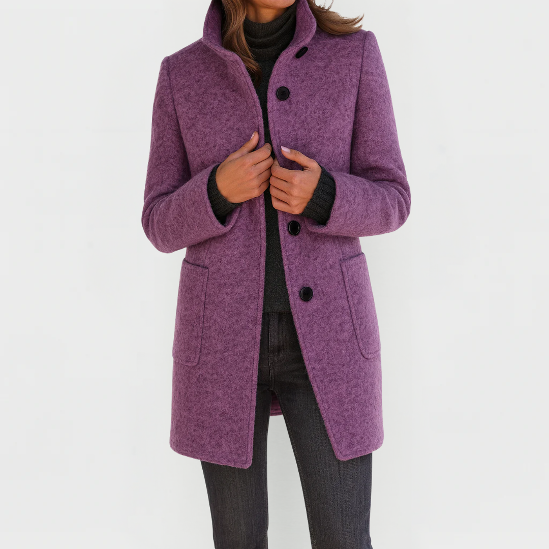 HELENA | MIDI-LENGTH WOOL COAT