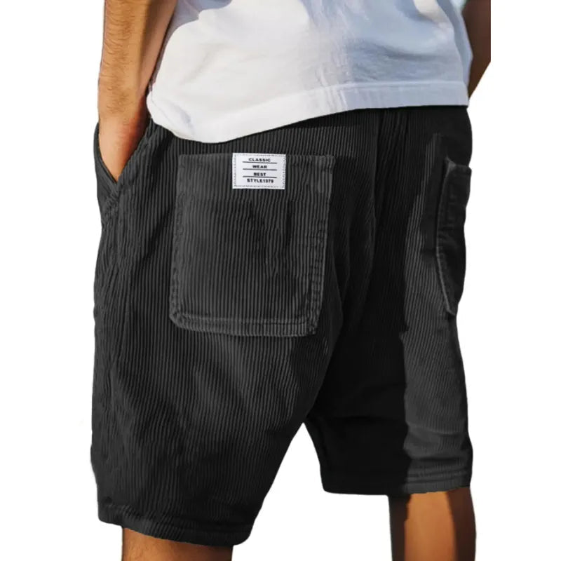 Victor – Stylish velour shorts