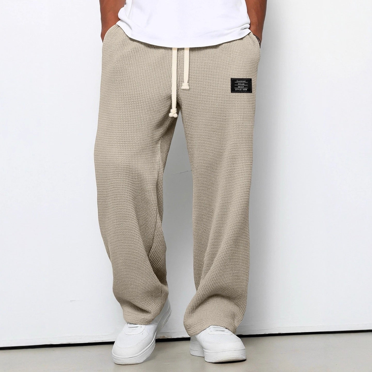 Samy - Wide-leg trousers with an adjustable waistband