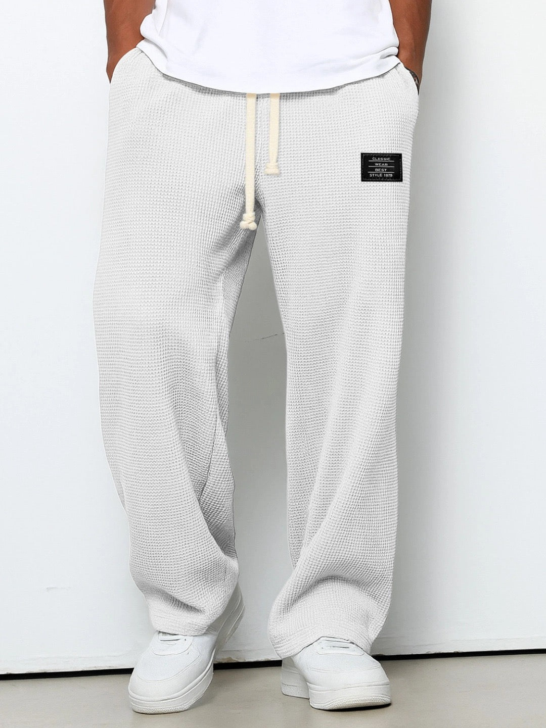 Samy - Wide-leg trousers with an adjustable waistband