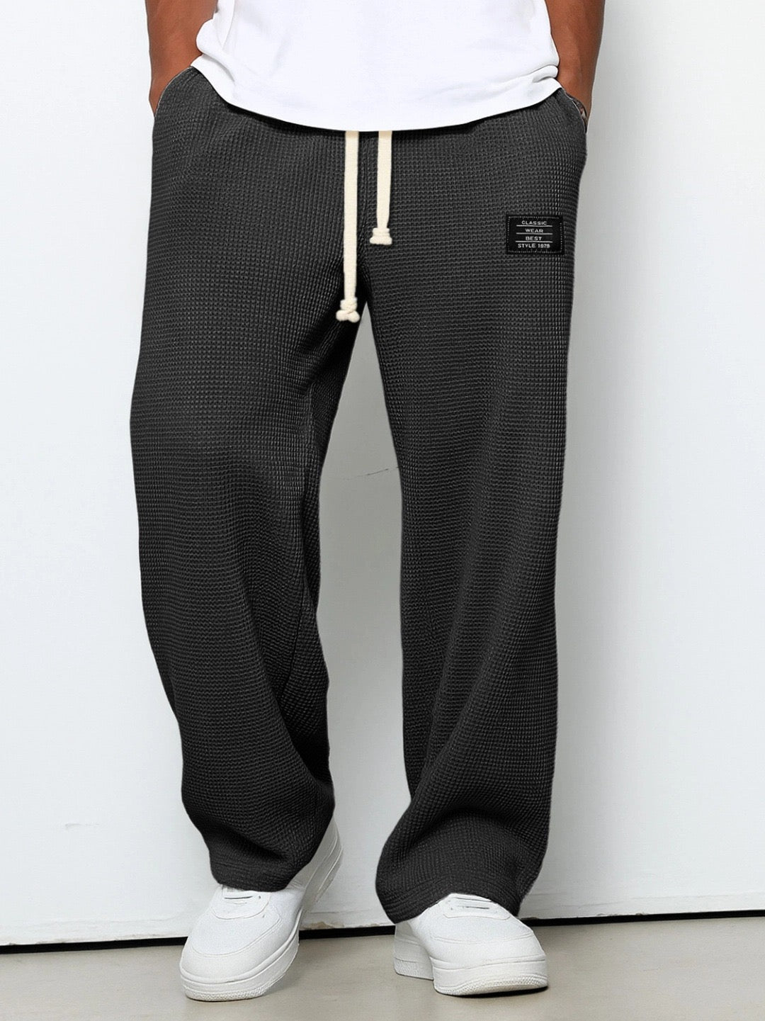 Samy - Wide-leg trousers with an adjustable waistband