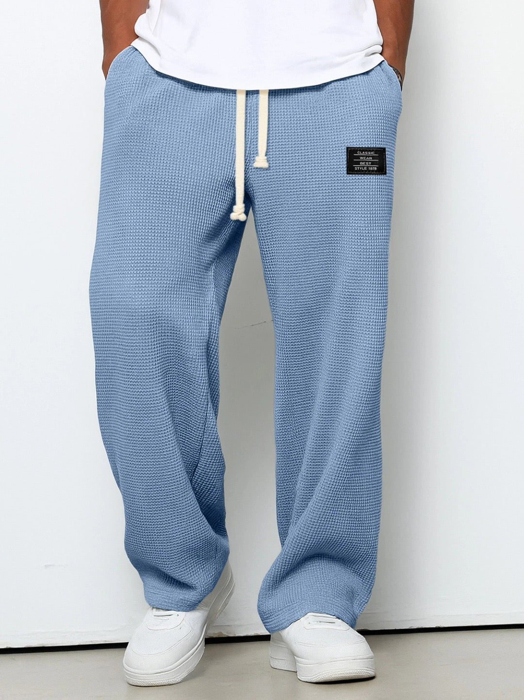 Samy - Wide-leg trousers with an adjustable waistband