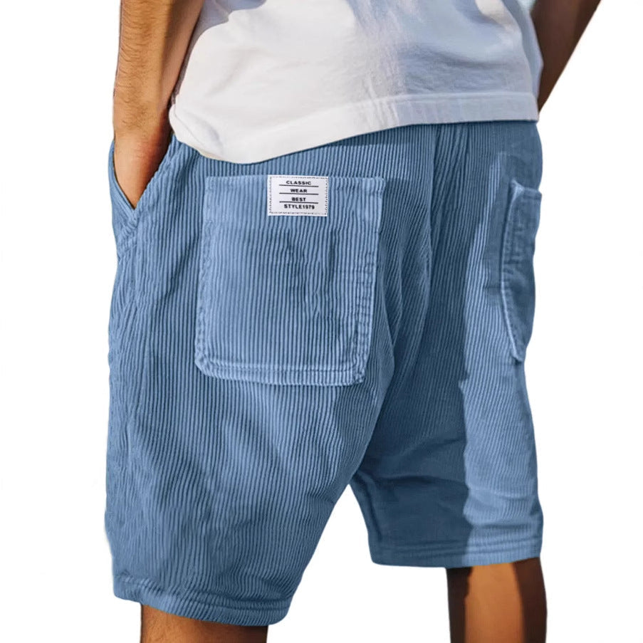 Victor – Stylish velour shorts
