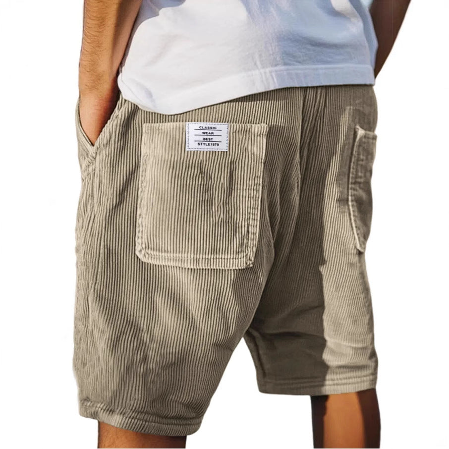 Victor – Stylish velour shorts