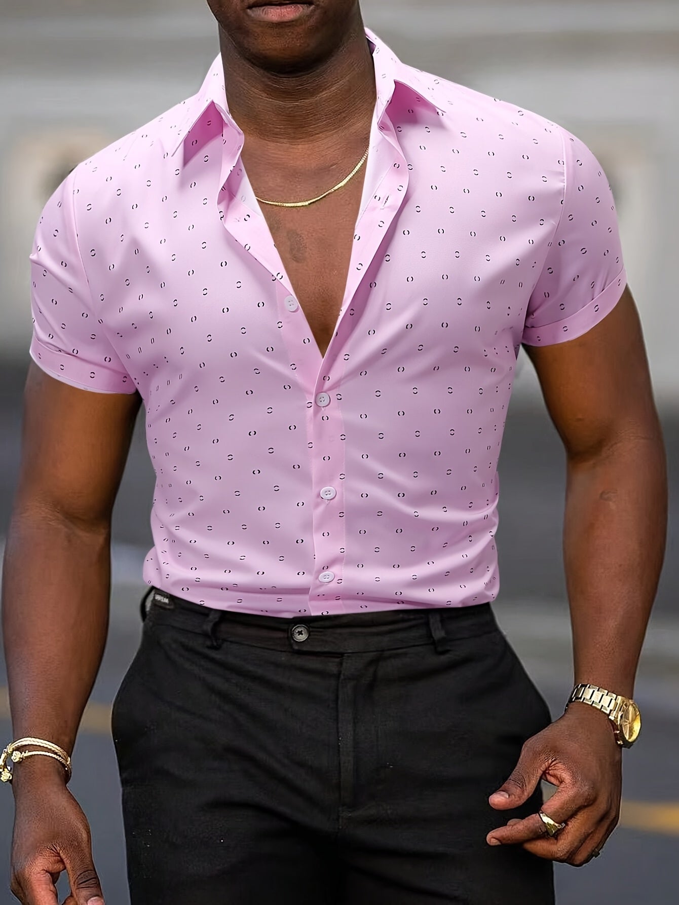 GIULIO - CAMICIA ESTIVA CON STAMPA