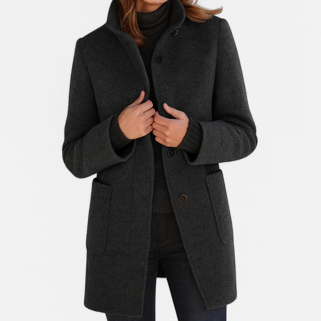 HELENA | MIDI-LENGTH WOOL COAT