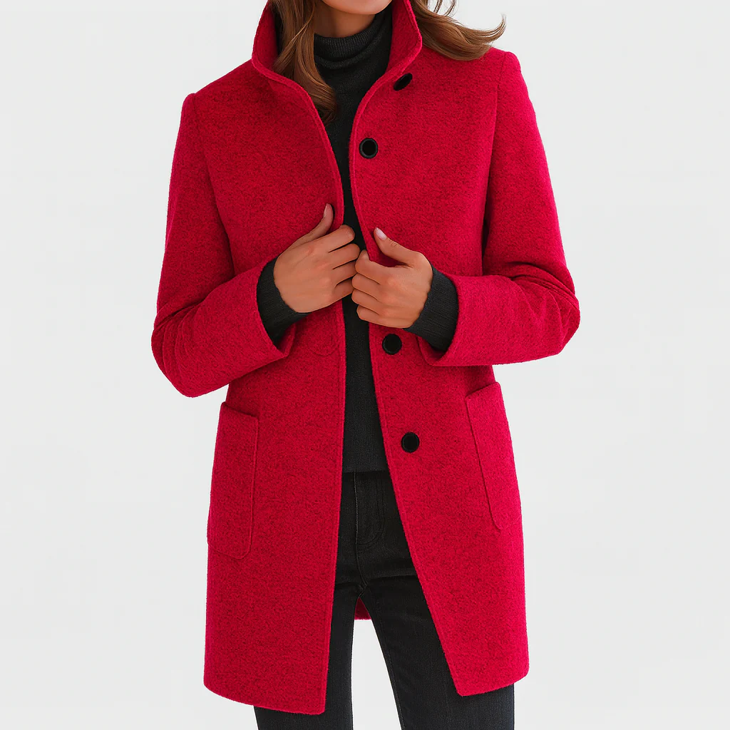 HELENA | MIDI-LENGTH WOOL COAT