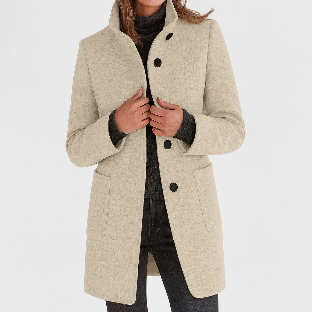 HELENA | MIDI-LENGTH WOOL COAT