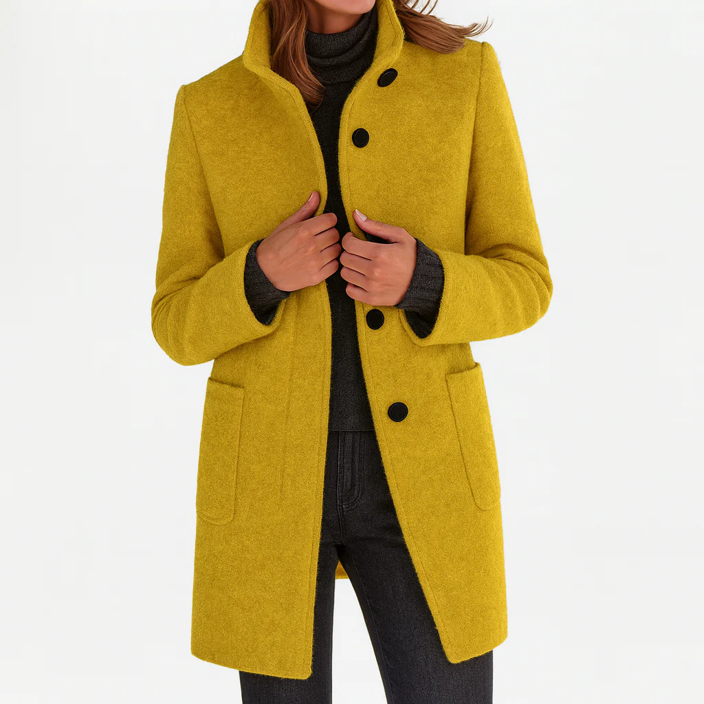 HELENA | MIDI-LENGTH WOOL COAT