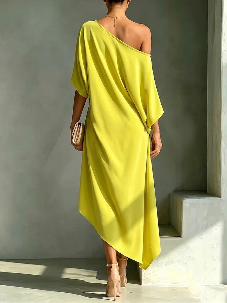 CANDICE - ELEGANT ASYMMETRIC DRESS